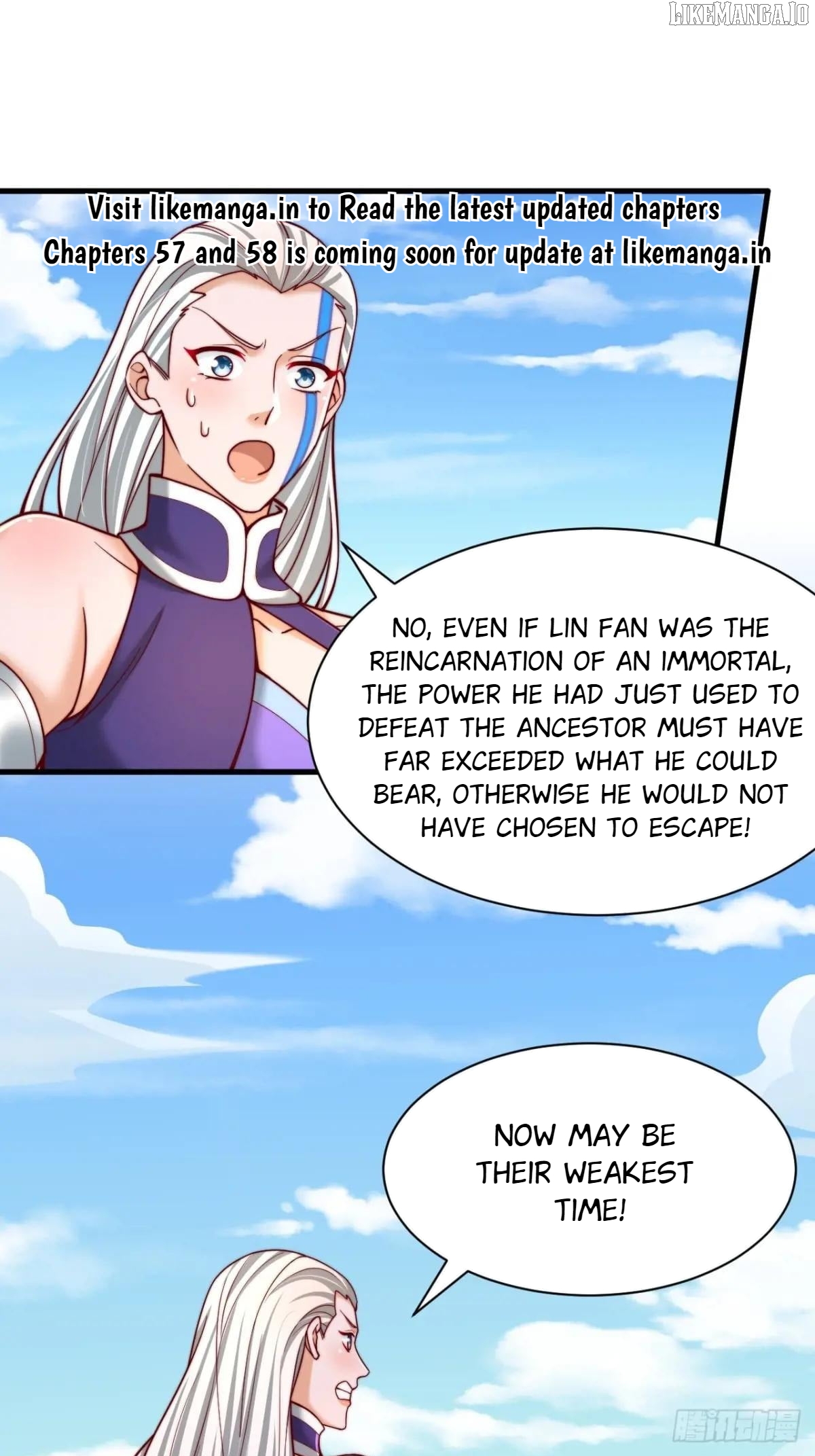 After Confessing To The Beautiful Ancestor, Am I Invincible? Chapter 56 - page 1